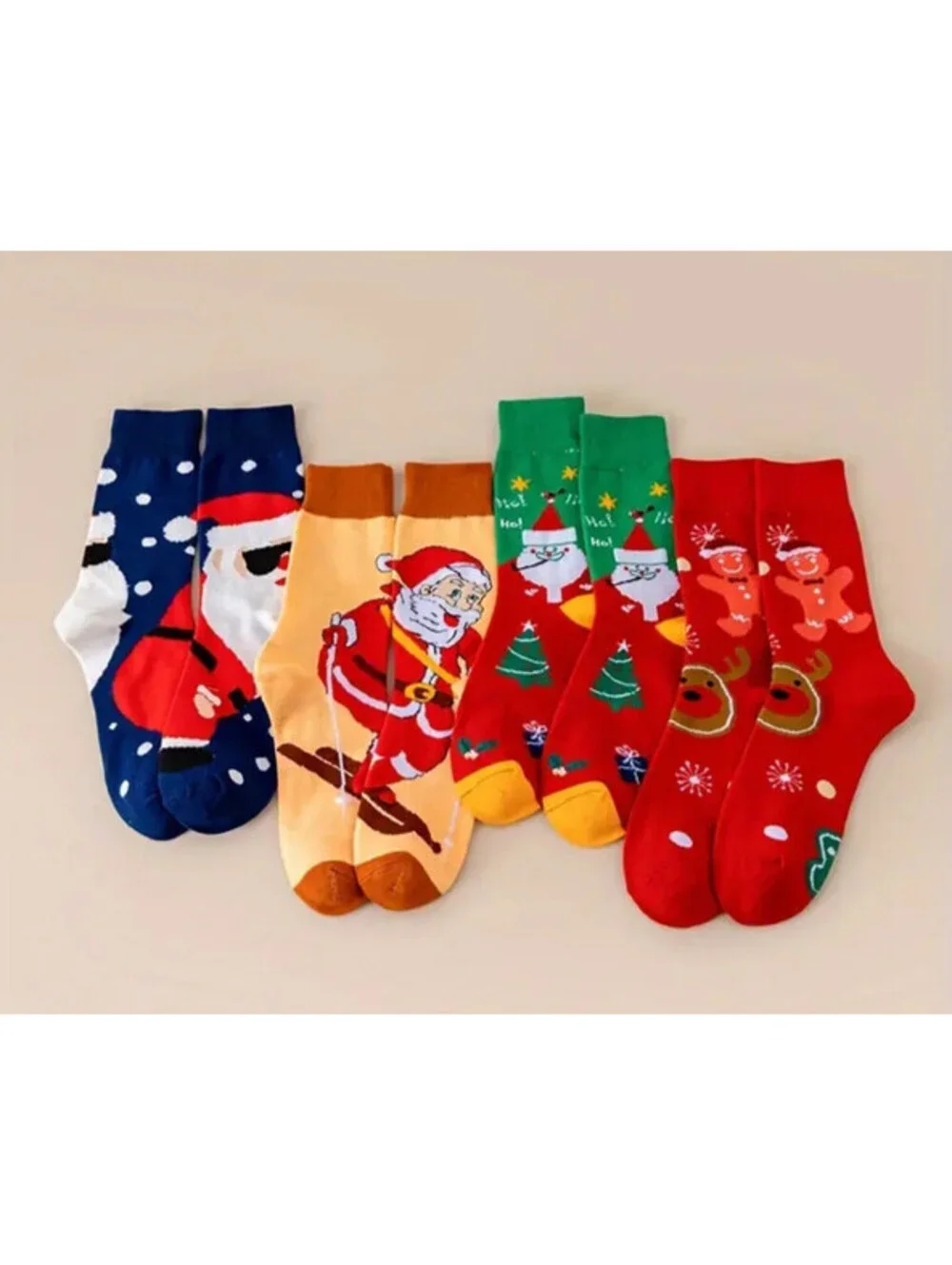 24 Days SOCKS Pocket CHRISTMAS Advert Calendar, Xmas Socks